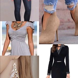 Women’s apparel, shoes & accessories.